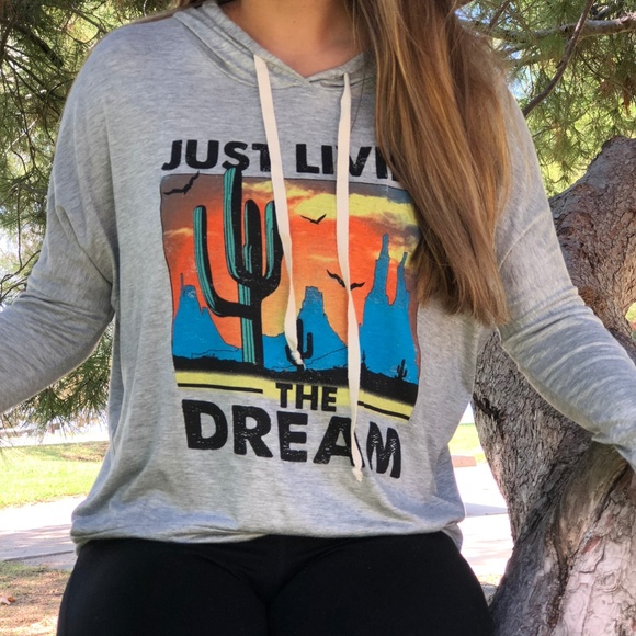 JUST LIVIN' THE DREAM DESERT HOODIE - Picture 2 of 2